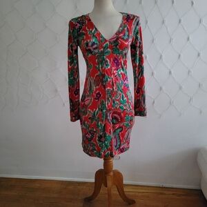 Rubber Duckie Dress • Colorful • Red • Stretchy • Fits Small & Maybe XS Too